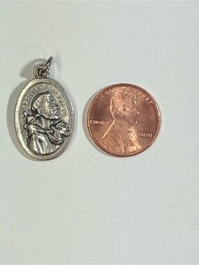 PEWTER ST ROCCO MEDAL